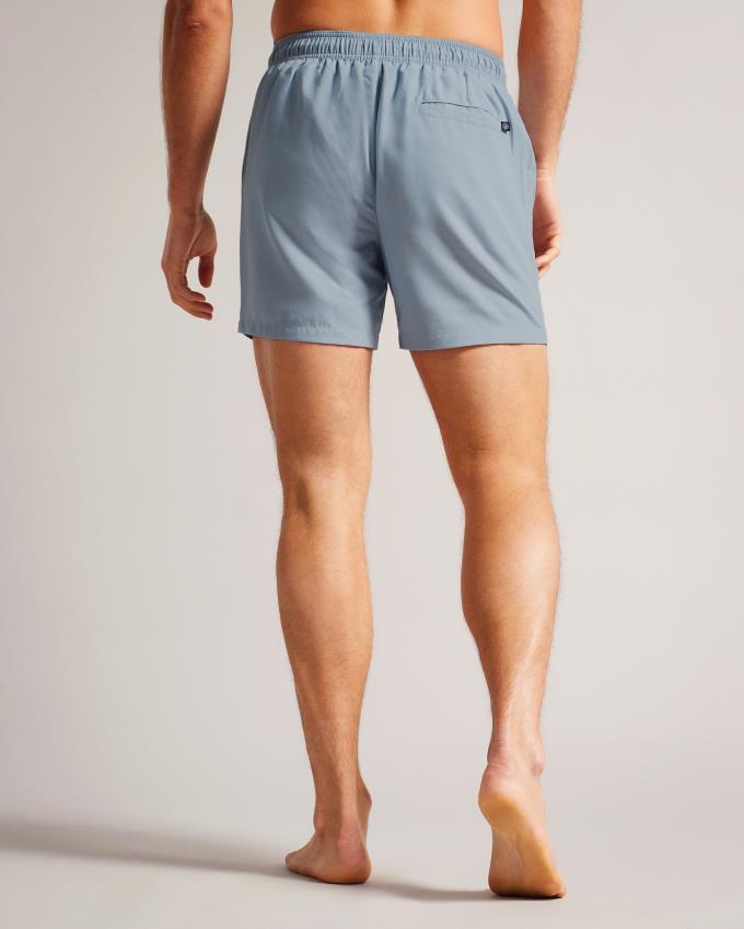 Short Ted Baker Plain Swim Bleu Homme | IOP-83003801